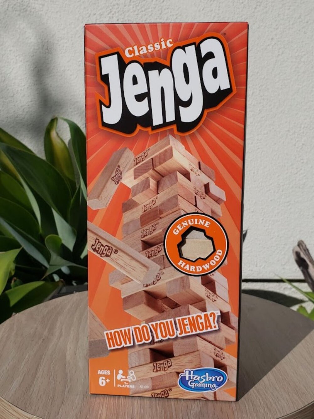 NEW Jenga Tower wooden blocks game board game Tabletop boardgame EASTER BASKET G